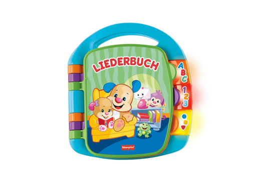 Fisher-Price Lernspaß Liederbuch – Musikspielzeug für Babys ab 6 Monaten